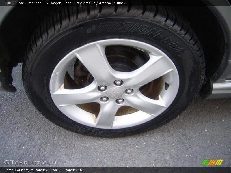 Steel Gray Metallic / Anthracite Black 2006 Subaru Impreza 2.5i Wagon