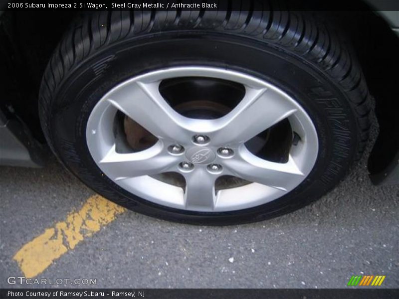 Steel Gray Metallic / Anthracite Black 2006 Subaru Impreza 2.5i Wagon