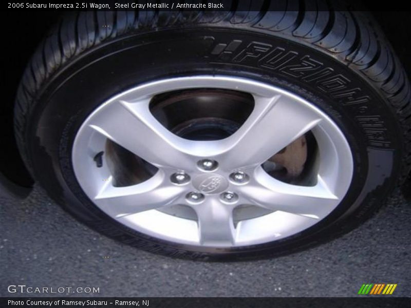 Steel Gray Metallic / Anthracite Black 2006 Subaru Impreza 2.5i Wagon
