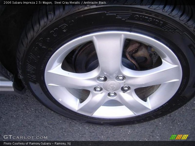 Steel Gray Metallic / Anthracite Black 2006 Subaru Impreza 2.5i Wagon