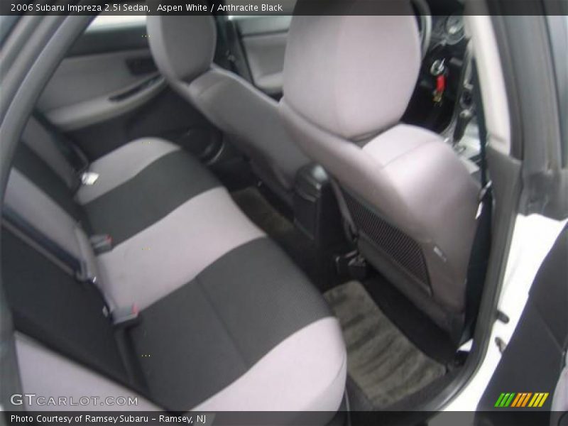 Aspen White / Anthracite Black 2006 Subaru Impreza 2.5i Sedan