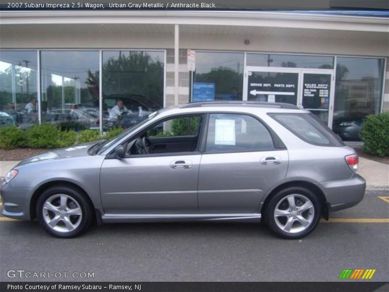 Urban Gray Metallic / Anthracite Black 2007 Subaru Impreza 2.5i Wagon