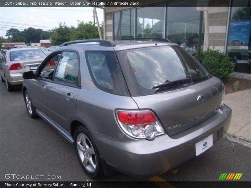 Urban Gray Metallic / Anthracite Black 2007 Subaru Impreza 2.5i Wagon