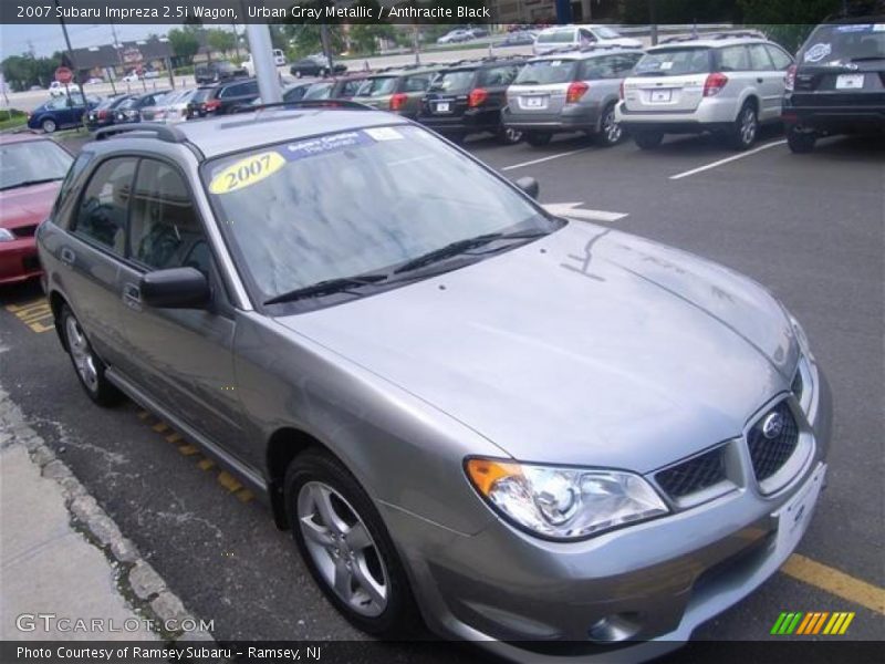 Urban Gray Metallic / Anthracite Black 2007 Subaru Impreza 2.5i Wagon