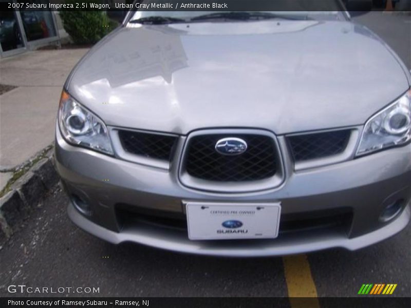 Urban Gray Metallic / Anthracite Black 2007 Subaru Impreza 2.5i Wagon