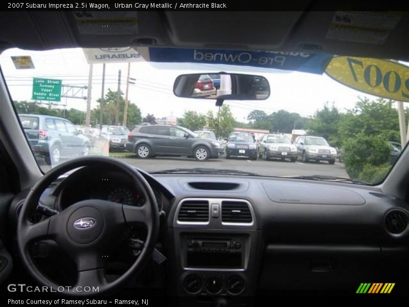 Urban Gray Metallic / Anthracite Black 2007 Subaru Impreza 2.5i Wagon