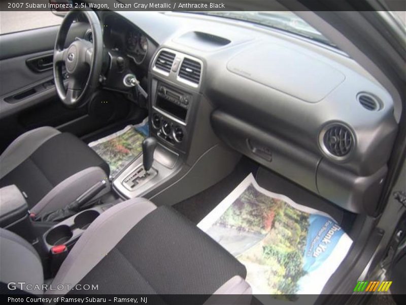 Urban Gray Metallic / Anthracite Black 2007 Subaru Impreza 2.5i Wagon