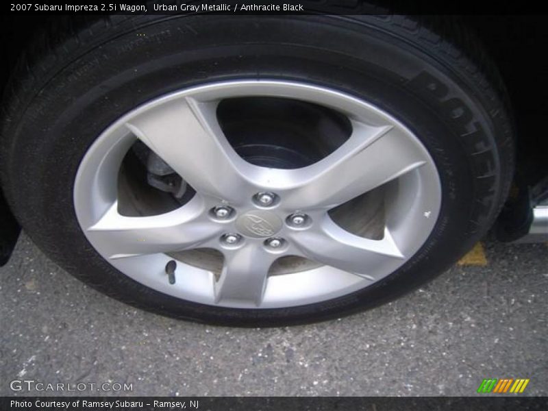 Urban Gray Metallic / Anthracite Black 2007 Subaru Impreza 2.5i Wagon