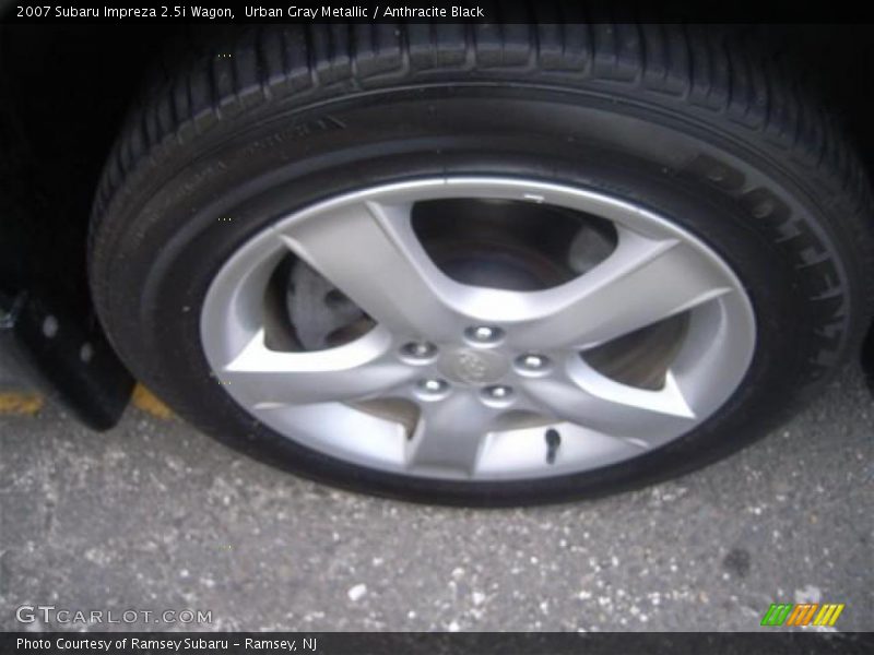 Urban Gray Metallic / Anthracite Black 2007 Subaru Impreza 2.5i Wagon