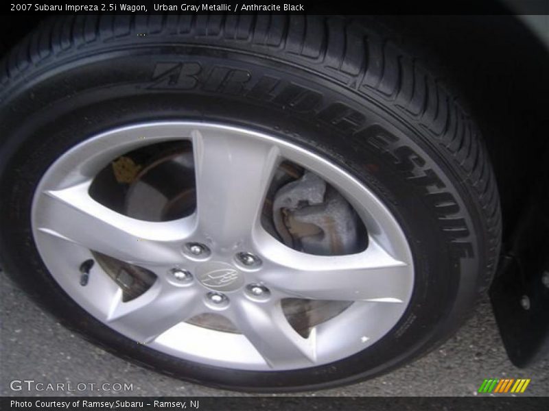 Urban Gray Metallic / Anthracite Black 2007 Subaru Impreza 2.5i Wagon