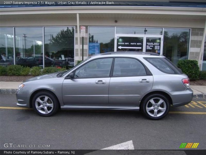 Urban Gray Metallic / Anthracite Black 2007 Subaru Impreza 2.5i Wagon