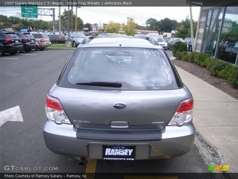 Urban Gray Metallic / Anthracite Black 2007 Subaru Impreza 2.5i Wagon