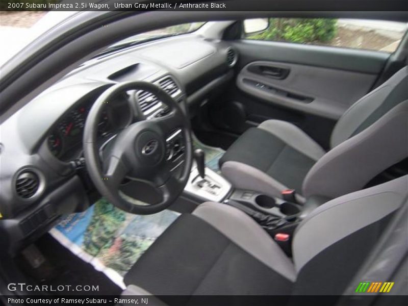Urban Gray Metallic / Anthracite Black 2007 Subaru Impreza 2.5i Wagon