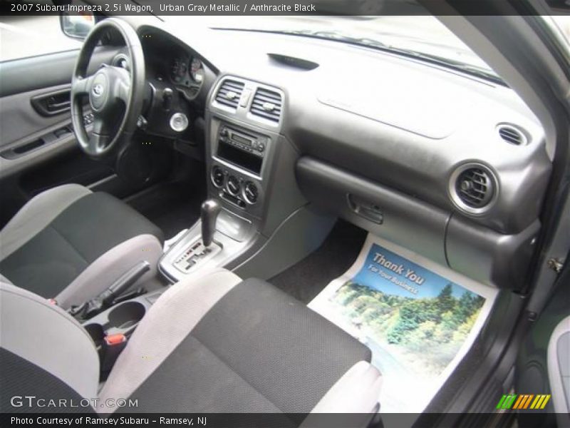 Urban Gray Metallic / Anthracite Black 2007 Subaru Impreza 2.5i Wagon