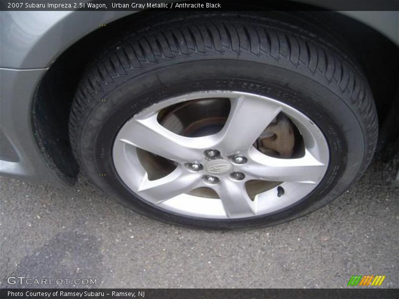 Urban Gray Metallic / Anthracite Black 2007 Subaru Impreza 2.5i Wagon