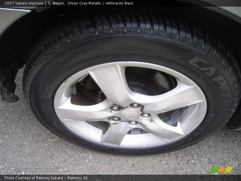 Urban Gray Metallic / Anthracite Black 2007 Subaru Impreza 2.5i Wagon