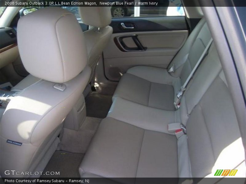 Newport Blue Pearl / Warm Ivory 2008 Subaru Outback 3.0R L.L.Bean Edition Wagon
