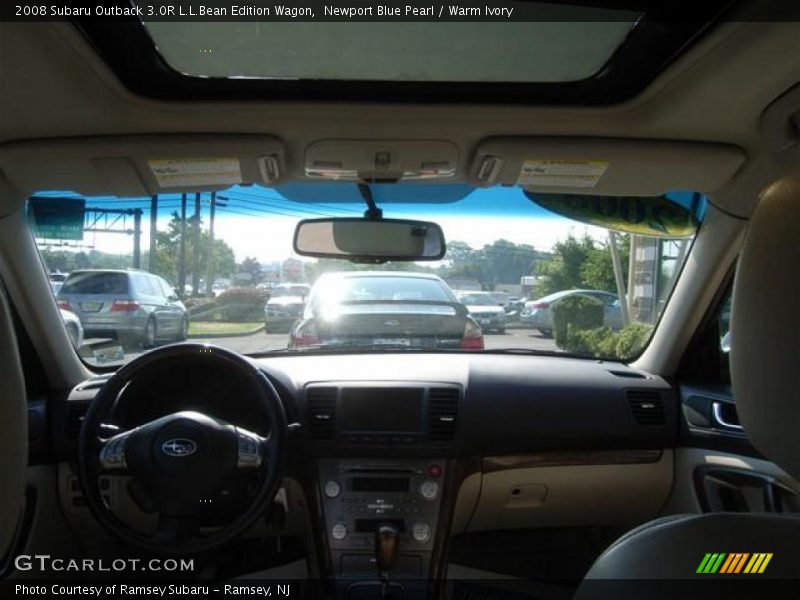 Newport Blue Pearl / Warm Ivory 2008 Subaru Outback 3.0R L.L.Bean Edition Wagon