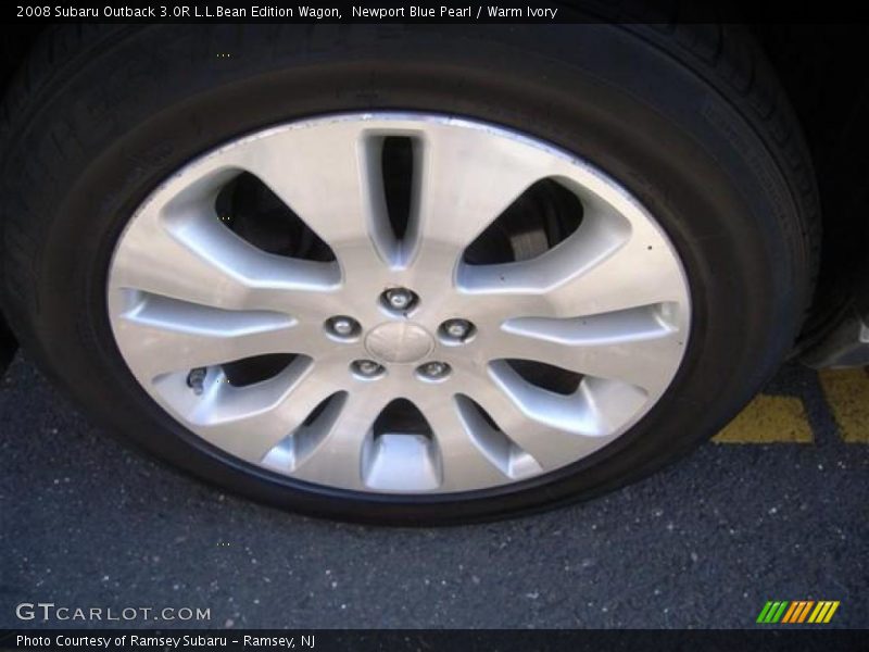 Newport Blue Pearl / Warm Ivory 2008 Subaru Outback 3.0R L.L.Bean Edition Wagon