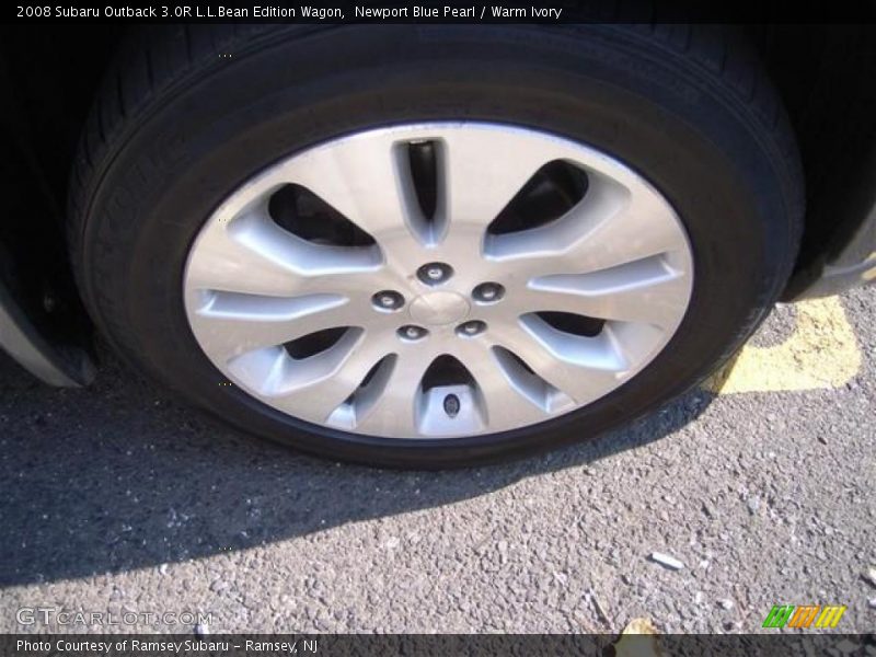 Newport Blue Pearl / Warm Ivory 2008 Subaru Outback 3.0R L.L.Bean Edition Wagon