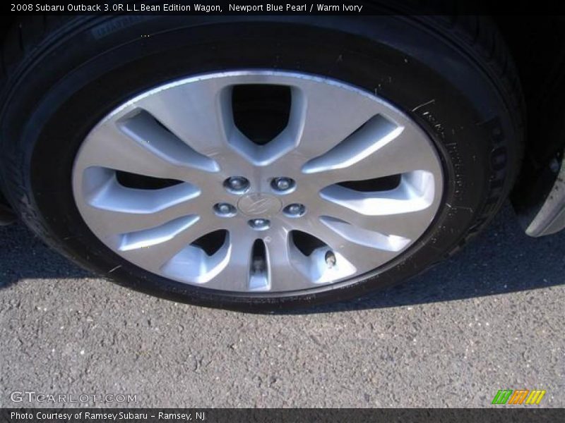 Newport Blue Pearl / Warm Ivory 2008 Subaru Outback 3.0R L.L.Bean Edition Wagon