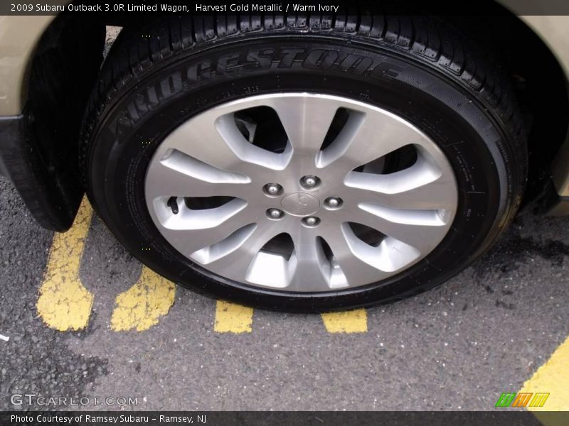 Harvest Gold Metallic / Warm Ivory 2009 Subaru Outback 3.0R Limited Wagon