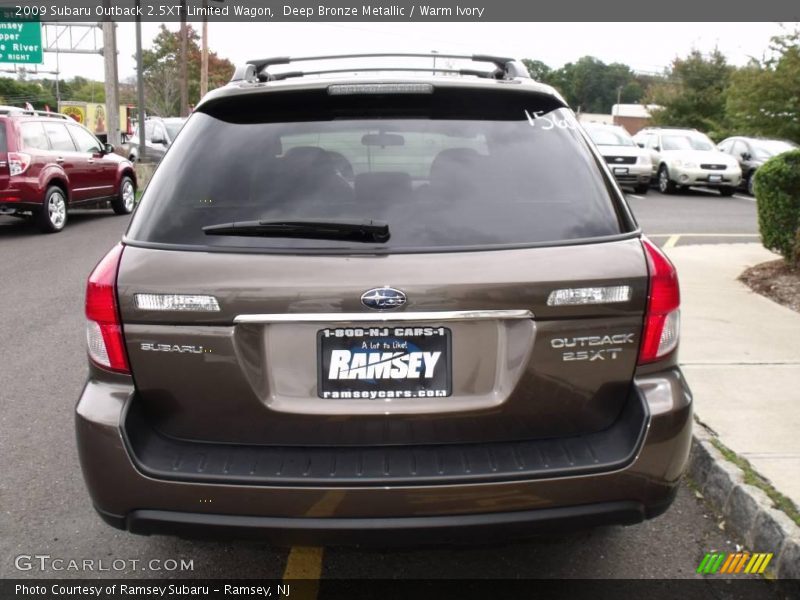 Deep Bronze Metallic / Warm Ivory 2009 Subaru Outback 2.5XT Limited Wagon