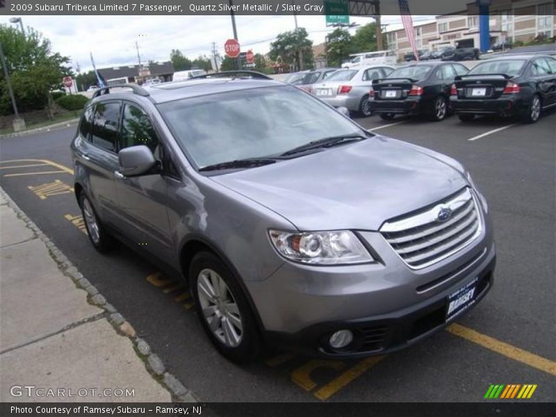 Quartz Silver Metallic / Slate Gray 2009 Subaru Tribeca Limited 7 Passenger