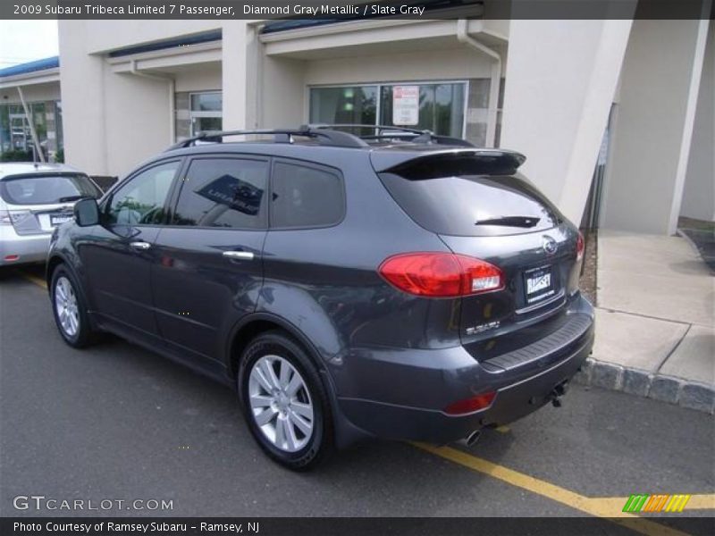 Diamond Gray Metallic / Slate Gray 2009 Subaru Tribeca Limited 7 Passenger