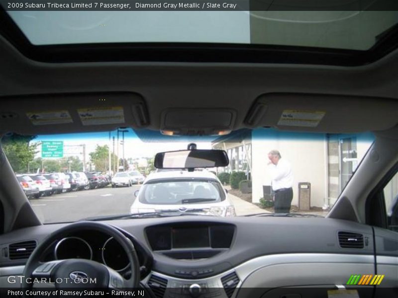 Diamond Gray Metallic / Slate Gray 2009 Subaru Tribeca Limited 7 Passenger