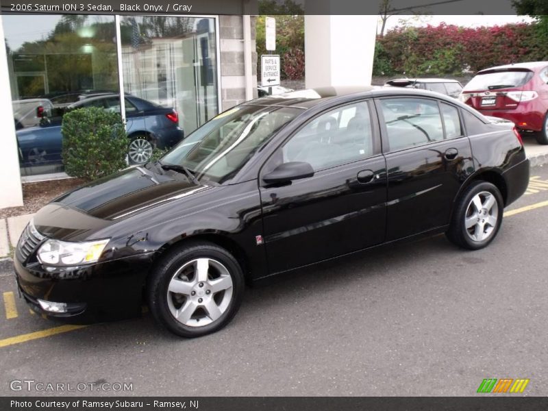 Black Onyx / Gray 2006 Saturn ION 3 Sedan