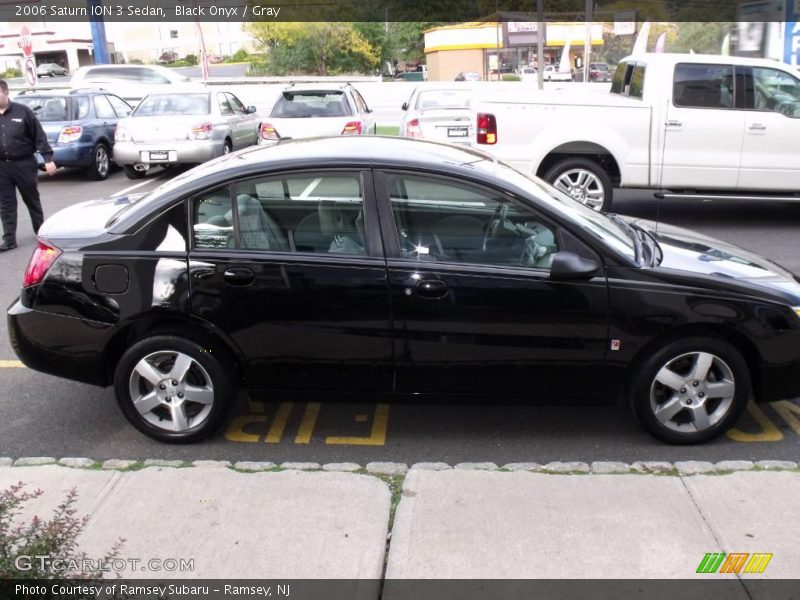 Black Onyx / Gray 2006 Saturn ION 3 Sedan