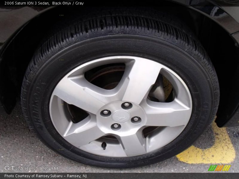 Black Onyx / Gray 2006 Saturn ION 3 Sedan