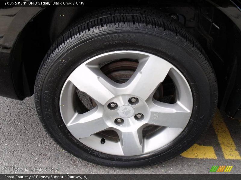 Black Onyx / Gray 2006 Saturn ION 3 Sedan