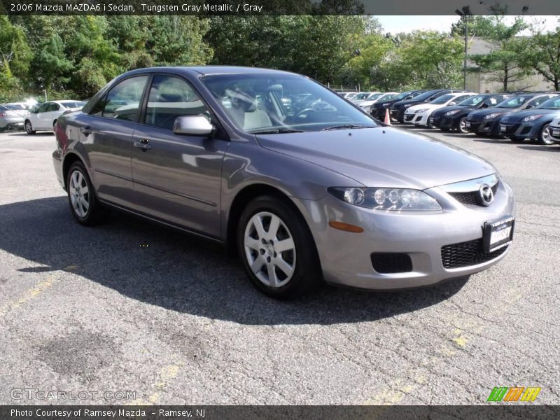 Tungsten Gray Metallic / Gray 2006 Mazda MAZDA6 i Sedan