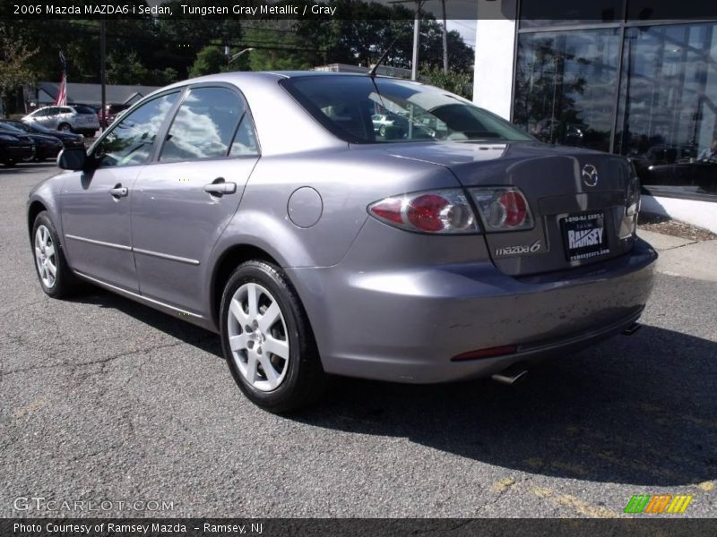 Tungsten Gray Metallic / Gray 2006 Mazda MAZDA6 i Sedan