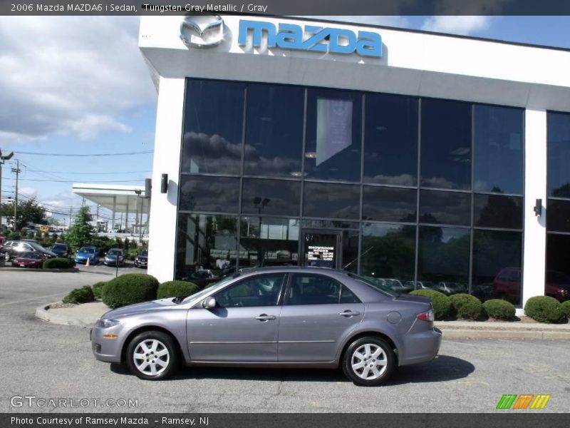 Tungsten Gray Metallic / Gray 2006 Mazda MAZDA6 i Sedan