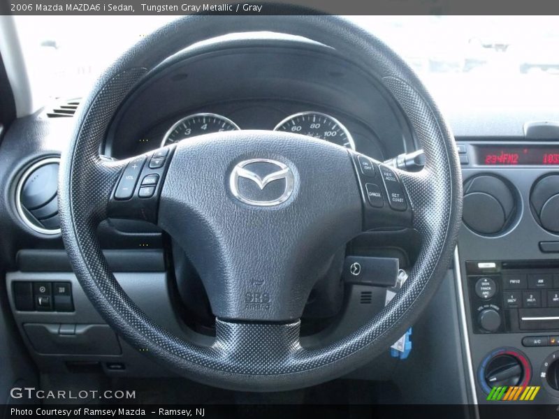 Tungsten Gray Metallic / Gray 2006 Mazda MAZDA6 i Sedan
