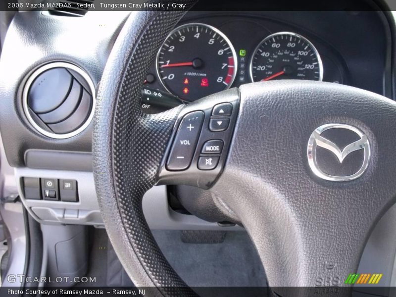 Tungsten Gray Metallic / Gray 2006 Mazda MAZDA6 i Sedan