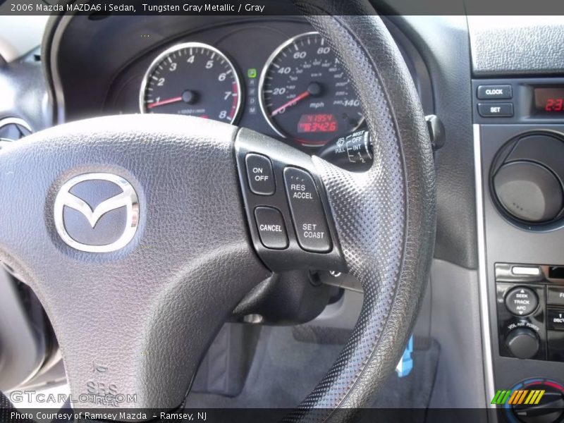 Tungsten Gray Metallic / Gray 2006 Mazda MAZDA6 i Sedan