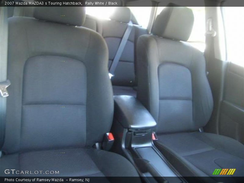 Rally White / Black 2007 Mazda MAZDA3 s Touring Hatchback