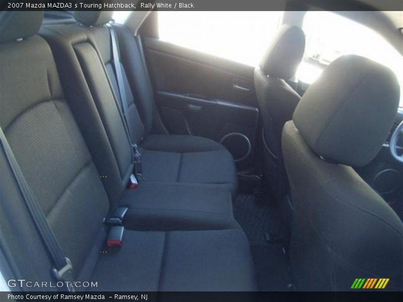 Rally White / Black 2007 Mazda MAZDA3 s Touring Hatchback
