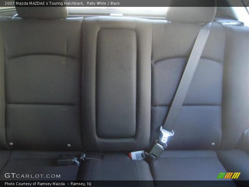Rally White / Black 2007 Mazda MAZDA3 s Touring Hatchback