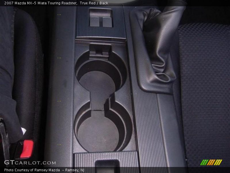 True Red / Black 2007 Mazda MX-5 Miata Touring Roadster