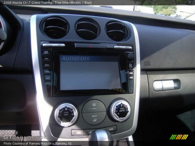 True Silver Metallic / Black 2008 Mazda CX-7 Grand Touring