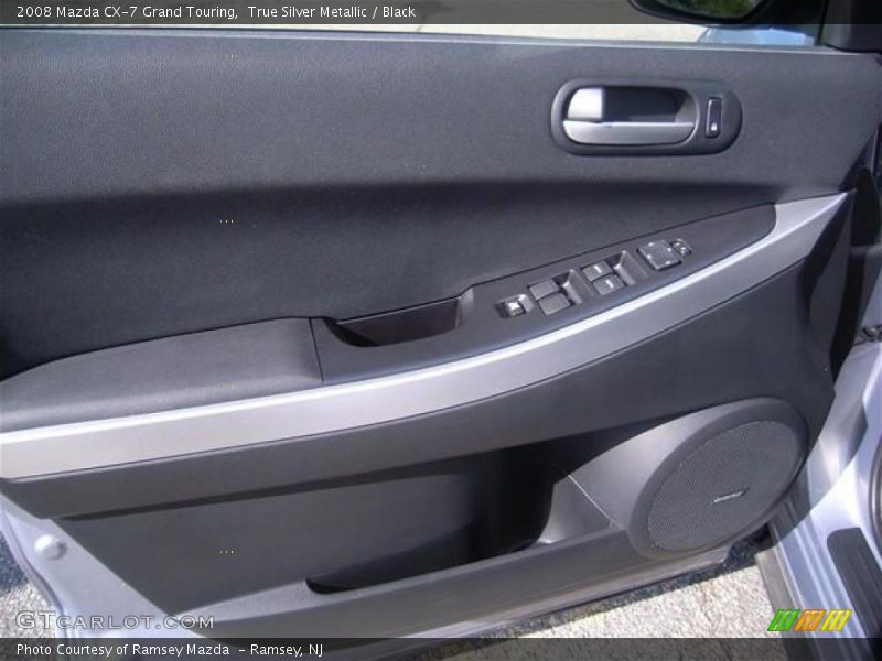 True Silver Metallic / Black 2008 Mazda CX-7 Grand Touring