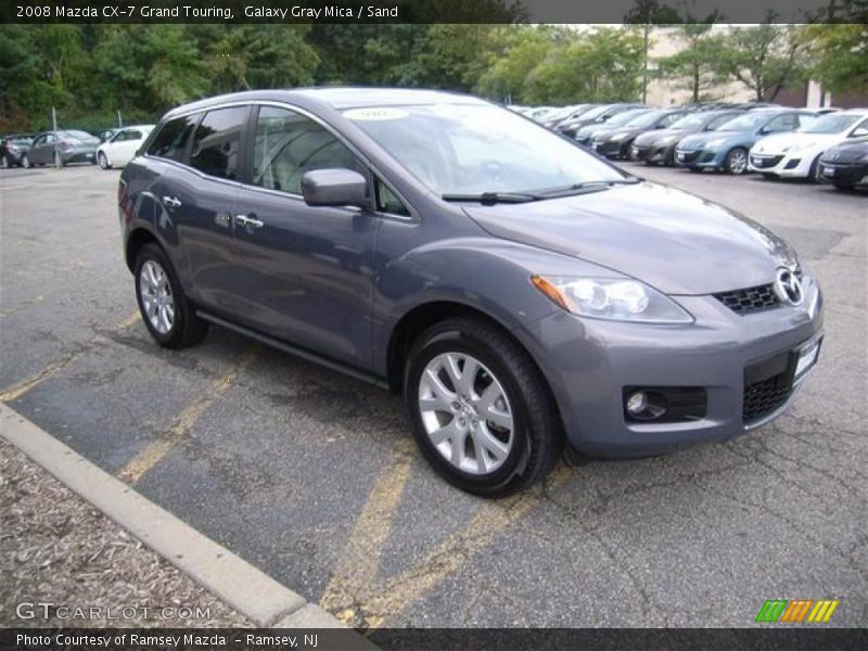 Galaxy Gray Mica / Sand 2008 Mazda CX-7 Grand Touring
