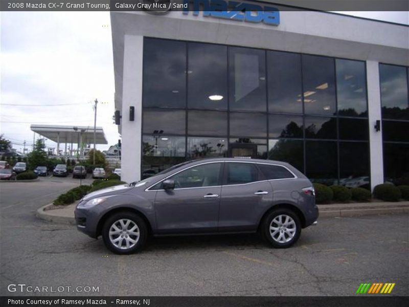 Galaxy Gray Mica / Sand 2008 Mazda CX-7 Grand Touring