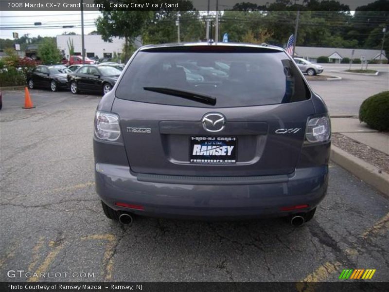 Galaxy Gray Mica / Sand 2008 Mazda CX-7 Grand Touring