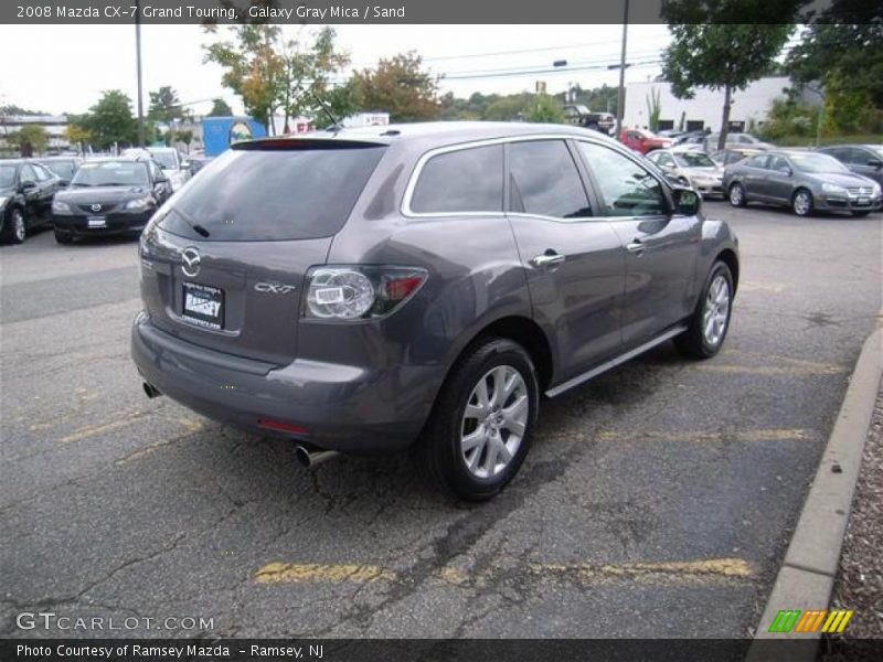 Galaxy Gray Mica / Sand 2008 Mazda CX-7 Grand Touring